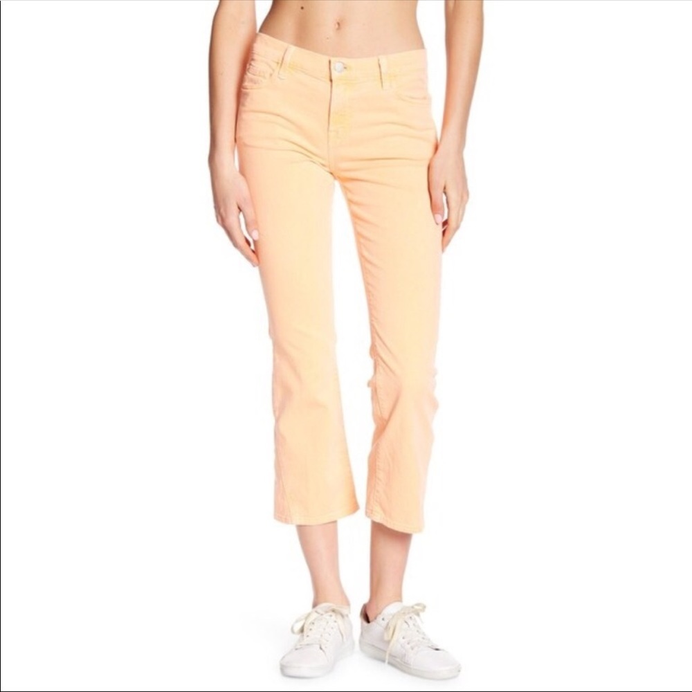 J Brand Selena Mid rise boot in Starburst 30